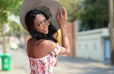 Model Chloe Saat in Presenting Chloe Saat